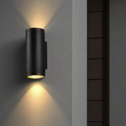 Ultra Beam Lighting Ultrabeam Black Up And Down Outdoor Led Wall Light 24 Watt Led 1800 Lumen - thumbnail 2