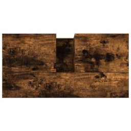 Berkfield Industrial Bathroom Cabinet Smoked Oak 65X33X60 Cm Engineered Wood - thumbnail 8