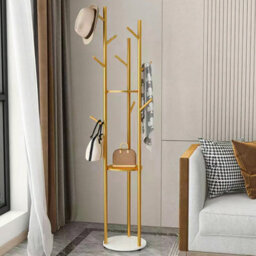 Fativo  Heavy Duty Marble Coat Rack Stand Tall Clothes Rail Hanger F Bedroom Office Hall 172.5Cm H - thumbnail 8