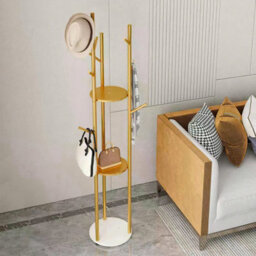 Fativo  Heavy Duty Marble Coat Rack Stand Tall Clothes Rail Hanger F Bedroom Office Hall 172.5Cm H - thumbnail 9