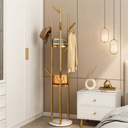 Fativo  Heavy Duty Marble Coat Rack Stand Tall Clothes Rail Hanger F Bedroom Office Hall 172.5Cm H - thumbnail 5