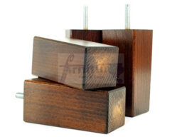 L&F 4X Replacement Furniture Legs Solid Wood 110mm High Sofas Chairs Settee Cabinets Legs M10 Tsp2055 - thumbnail 4