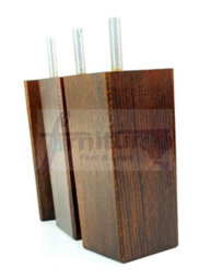 L&F 4X Replacement Furniture Legs Solid Wood 110mm High Sofas Chairs Settee Cabinets Legs M10 Tsp2055 - thumbnail 6