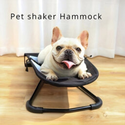 Mini Rocking Chair Hammock For Small Dogs Foldable Pet Lounger - thumbnail 4