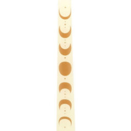 Something Different Moon Phases Taper Candle (Pack Of 3) Off White (One Size) - thumbnail 2