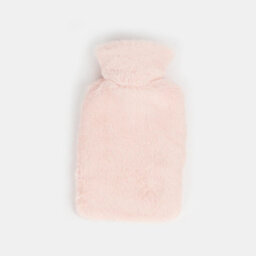 Ohs Cosy Fleece Gift Set Womens Christmas Winter Hot Water Bottle 5Pc - Blush - thumbnail 6