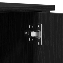 Walplus Tv Cabinet Black Oak 100 X 40 X 50 Cm Engineered Wood - thumbnail 9