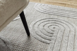 RugsX Carpet Santo Sisal 1001 Geometric Grey   180X270 Cm - thumbnail 5