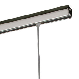 Luminosa Lighting Luminosa Sintesys Linear Pendant 3 Drop Gu10 3 Light Bar Polished Chrome - thumbnail 4