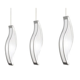 Luminosa Lighting Luminosa Sintesys Linear Pendant 3 Drop Gu10 3 Light Bar Polished Chrome - thumbnail 5