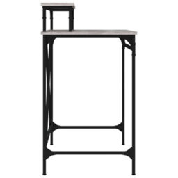 Berkfield Desk Grey Sonoma 80X50X90 Cm Engineered Wood And Iron - thumbnail 6