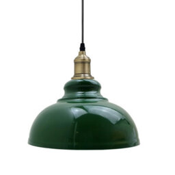 Ledsone Modern Industrial Pendant Light  Green Metal Ceiling Lamp With 95Cm Adjustable Cord - thumbnail 4
