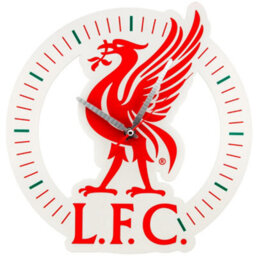 Liverpool Fc Wall Clock Red/white (One Size)
