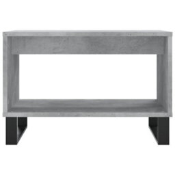 Berkfield Durable Coffee Table Concrete Grey 60X50X40 Cm Engineered Wood - thumbnail 4