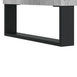 Berkfield Durable Coffee Table Concrete Grey 60X50X40 Cm Engineered Wood - thumbnail 7
