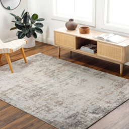 Livabliss Roma-Abstract Grey Brown Green Modern Marble Living Dining Bedroom Rug 160 X 215 Cm Easy Care, Non Shedding - thumbnail 2