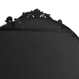 Darphe Black Metal Frame Decorative Mirror 80Cm W X 2.5Cm D X 180Cm H - thumbnail 7