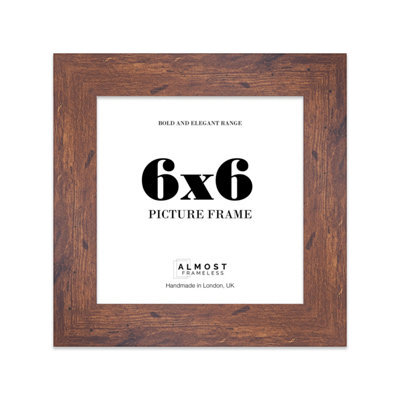 "12X12"" Silver Picture Frame - 12X12"" Square Frame With 11X11"" Mount For 12X12""/11X11"" Pictures Moderrn Style Thin Edge, 1 Pack" - image 1