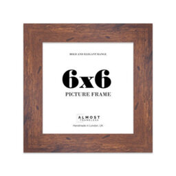 "12X12"" Silver Picture Frame - 12X12"" Square Frame With 11X11"" Mount For 12X12""/11X11"" Pictures Moderrn Style Thin Edge, 1 Pack" - thumbnail 1