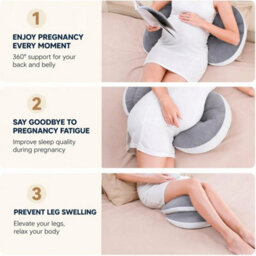 Pregnancy Sleeping Pillow Portable Wedge Pillow - thumbnail 3