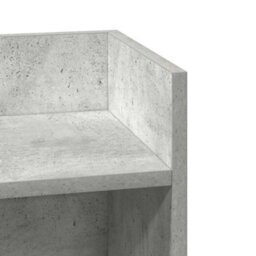 Berkfield Side Tables 2 Pcs With Shelf Concrete Grey 25.5X27X60 Cm - thumbnail 8