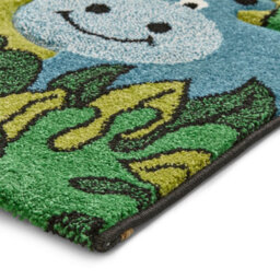 Green Kids Rug, Animal Graphics Pictorial Rug, Modern Rug, Stain-Resistant Rug For Bedroom, & Dining Room-120Cm X 170Cm - thumbnail 3