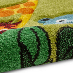 Green Kids Rug, Animal Graphics Pictorial Rug, Modern Rug, Stain-Resistant Rug For Bedroom, & Dining Room-120Cm X 170Cm - thumbnail 4