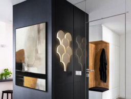 Luminosa Lighting Luminosa Serea Small Integrated Led Wall Lamp Gold 3000K - Uk Stock - thumbnail 2