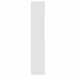 Berkfield Storage Cabinet White 70X42.5X225 Cm Engineered Wood - thumbnail 7