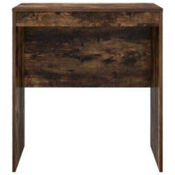 Berkfield Modern Writing Desk Smoked Oak Engineered Wood 70 X 50 X 76 Cm - thumbnail 5