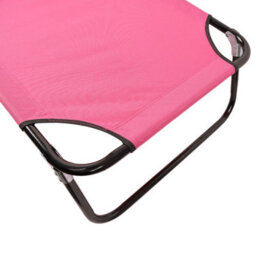 Groundlevel Garden Sun Lounger With Padded Headrest And Face Hole - thumbnail 5