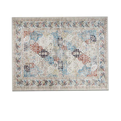Bedlooms Coastal Cashmere Rug 60X110Cm, Modern Area Rug, Anti Slip, Stain Resistant, Large Kitchen & Door Mat - image 1