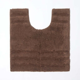 Homescapes Spa Supreme Luxury Brown Pedestal Mat - thumbnail 1