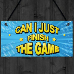 Red Ocean Finish The Game Neon Effect Gaming Sign For Boys Bedroom Man Cave Gamer Gift - thumbnail 4