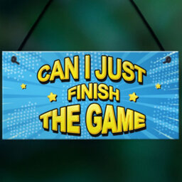 Red Ocean Finish The Game Neon Effect Gaming Sign For Boys Bedroom Man Cave Gamer Gift - thumbnail 5