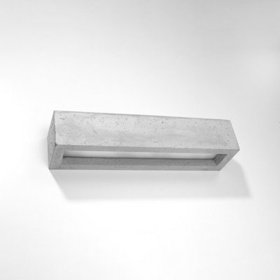 Luminosa Lighting Luminosa Vega Up & Down Wall Lamp Concrete Grey, 50Cm - image 1