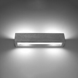 Luminosa Lighting Luminosa Vega Up & Down Wall Lamp Concrete Grey, 50Cm - thumbnail 2