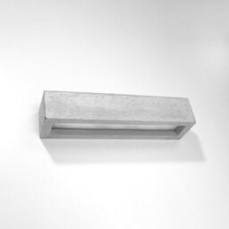 Luminosa Lighting Luminosa Vega Up & Down Wall Lamp Concrete Grey, 50Cm - thumbnail 1