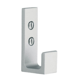 Beslagsboden - Single Hook In Satin Alumnium Height 62 mm