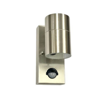 Tp24 Tp24-5300 Outdoor Led Spot Light Fitting With Pir Sensor 3W Stainless Steel