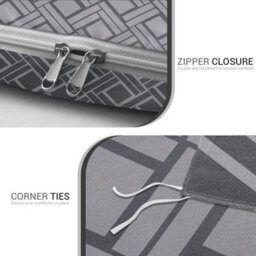 Lazzaro Portal Luxury Microfibre Double Duvet Cover Set Ultrasoft Durable Easy Care With Zipper Closure - thumbnail 8