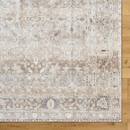 Livabliss Our Pnw Home Rainier-Washable Brown Green Traditional Vintage Boho Living Dining Bedroom Rug 160 X 220 Cm Easy Care, Non Shedding - thumbnail 7