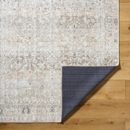 Livabliss Our Pnw Home Rainier-Washable Brown Green Traditional Vintage Boho Living Dining Bedroom Rug 160 X 220 Cm Easy Care, Non Shedding - thumbnail 4