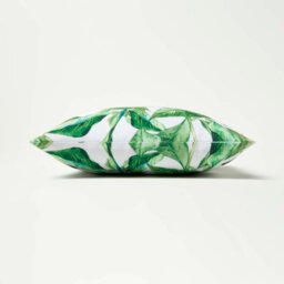 Homescapes Luxury Outdoor Cushions 2 Set, Waterproof Filled Cushion Soft-Touch Green Banana Leaf, For Garden And Indoors, 45X45 Cm - thumbnail 5