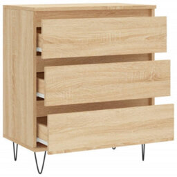 Berkfield Sideboard Sonoma Oak 60X35X70 Cm Engineered Wood - thumbnail 6