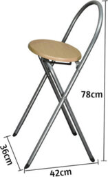 Spot On Dealz Folding Dining Table Drop Leaf Table And Chairs Space Saving Fold Away Butterfly Kitchen Breakfast Bar - thumbnail 3
