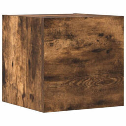 Berkfield Modern 4 Piece Tv Cabinet Set Smoked Oak Engineered Wood - thumbnail 7