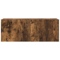 Berkfield Modern 4 Piece Tv Cabinet Set Smoked Oak Engineered Wood - thumbnail 6