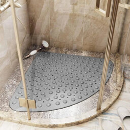 Corner Bath Shower Mat Non Slip - thumbnail 1
