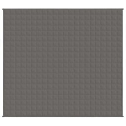 Vidaxl Weighted Blanket Grey 200X230 Cm 9 Kg Fabric Weighted Blankets - thumbnail 3